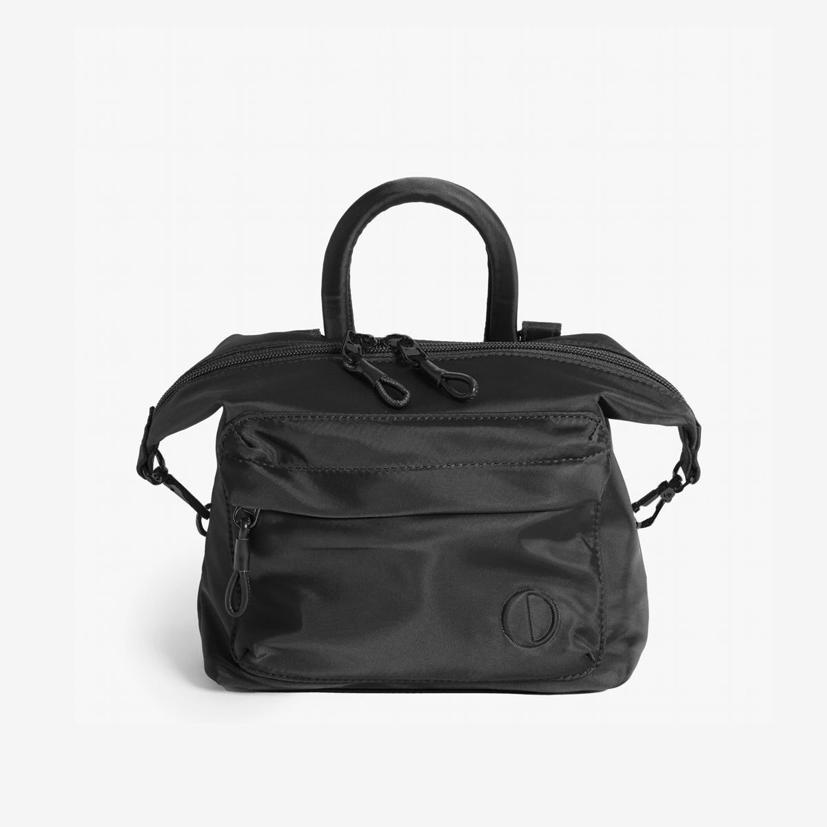 Practice Karma Mini Crossbody bag in Eclipse black color