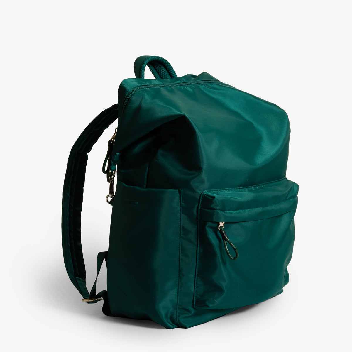 Practice The Karma Backpack in Forest green color side angle